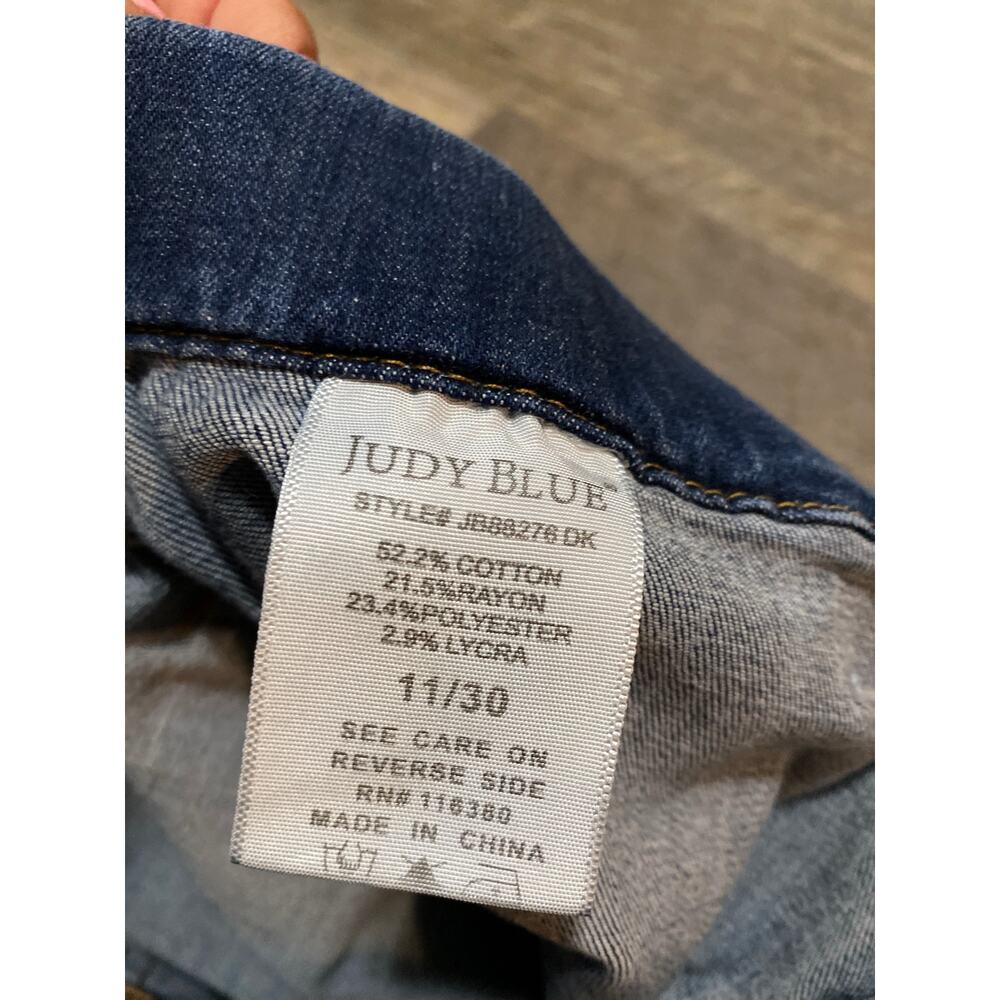 Judy Blue Flare Pull On Jeans Size 11/30 - Picture 3 of 10